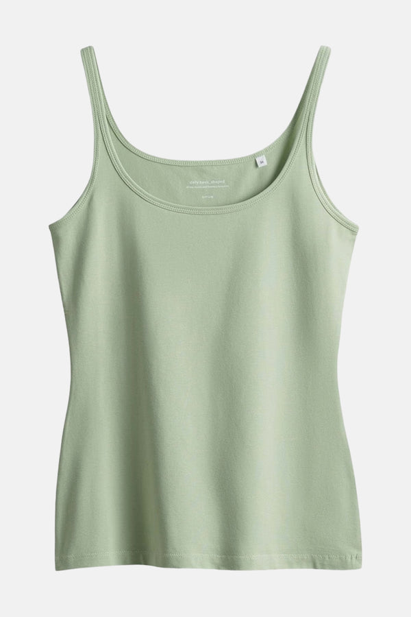 Top (spaghettibandjes) Groen - OPUS