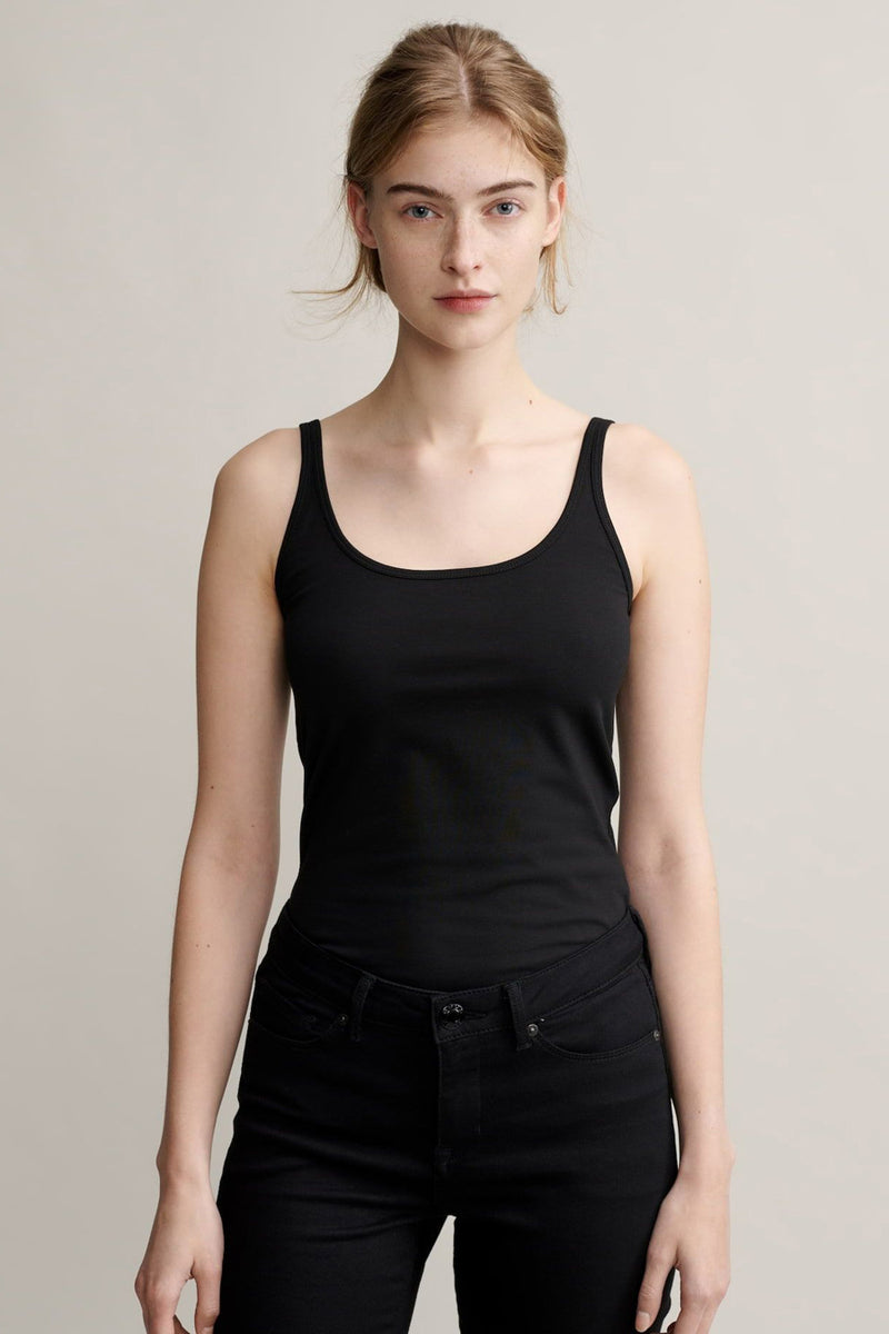 Top (bandes fines) Noir - OPUS