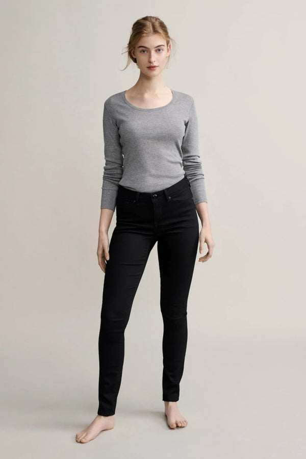 Top (lange mouwen) Grijs - OPUS