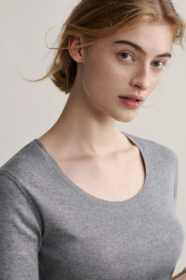 Top (lange mouwen) Grijs - OPUS