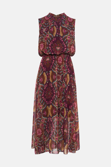 Kleedje zonder mouwen - multicolor
