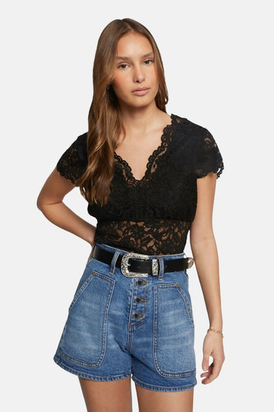 T-shirt à manches courtes - noir