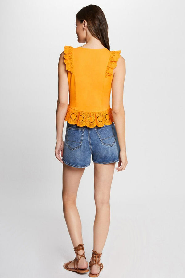 Top (sans manches) Orange - Morgan de Toi