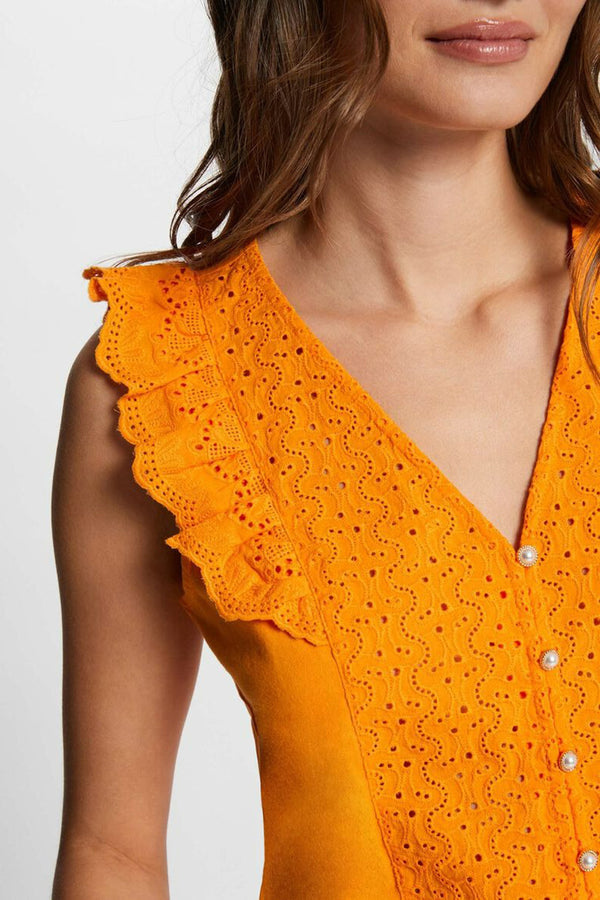 Top (sans manches) Orange - Morgan de Toi