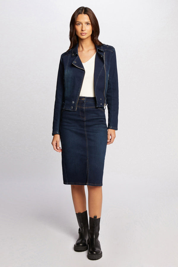 Jupe 3/4 Denim - Morgan de Toi