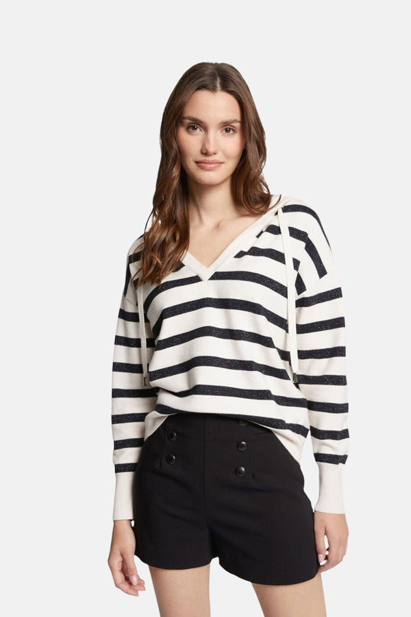 Pull à capuche Blanc - Morgan de Toi