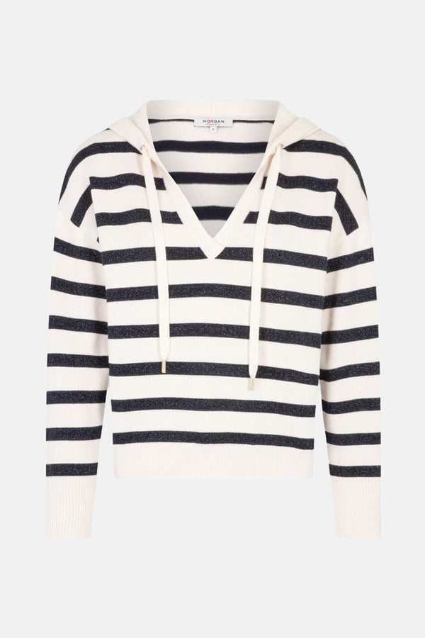 Pull à capuche Blanc - Morgan de Toi