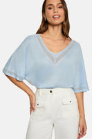 T-shirt met korte mouwen - blauw