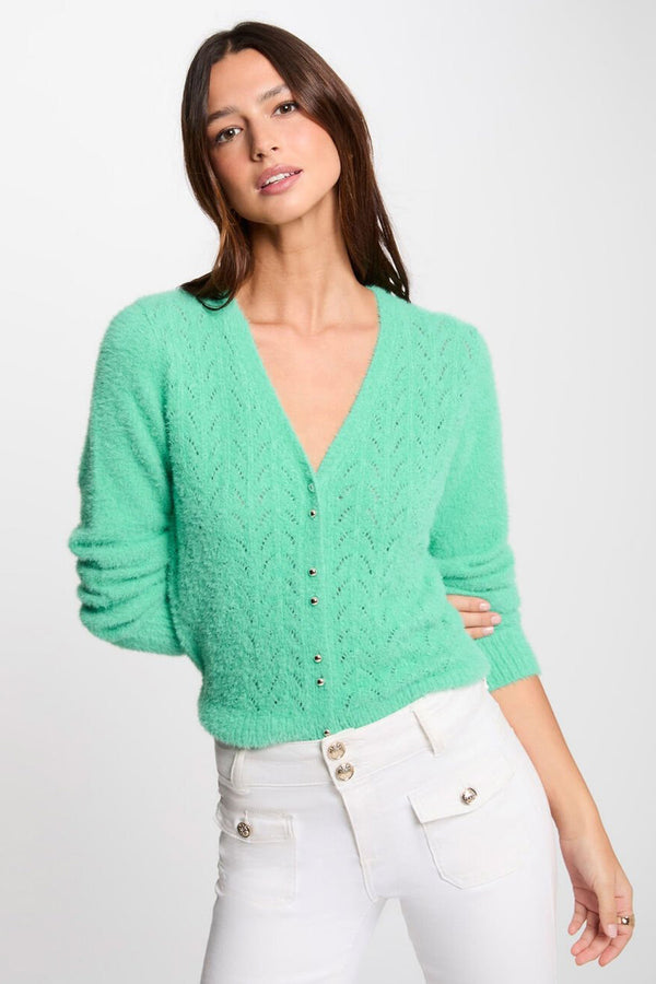 Cardigan VERT - Morgan de Toi
