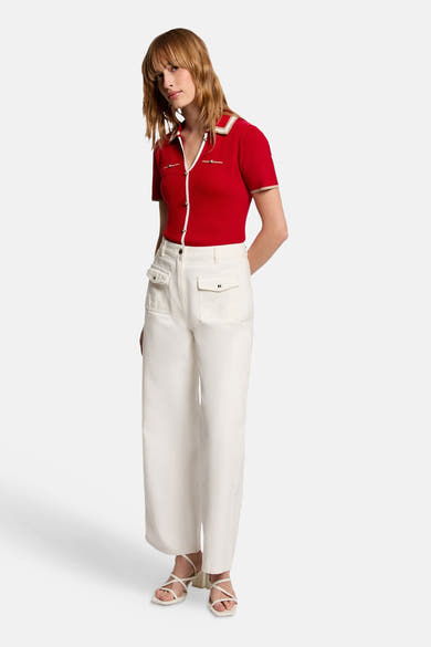 Cardigan rouge - Morgan de Toi