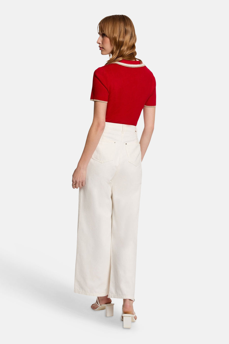 Cardigan rouge - Morgan de Toi