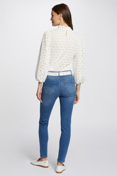 241PARDA - mid blue denim