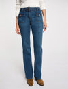 Jean évasé mid blue denim - Morgan de Toi