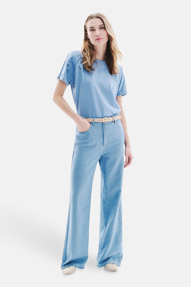 Pantalon - light blue denim
