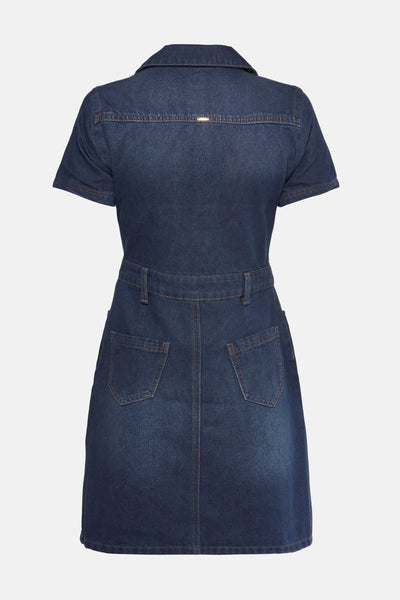Robe  DARK BLUE DENIM - Morgan de Toi