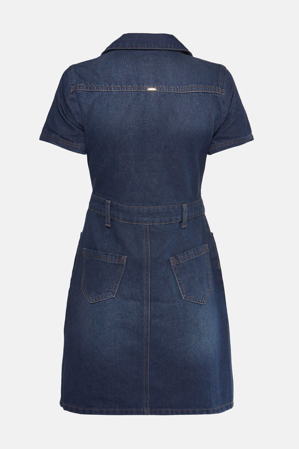 Robe  DARK BLUE DENIM - Morgan de Toi