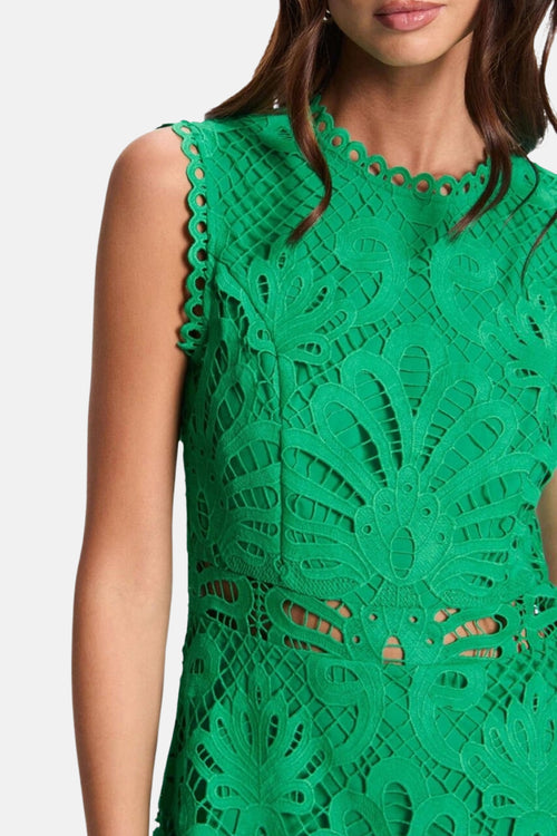 Robe courte - vert