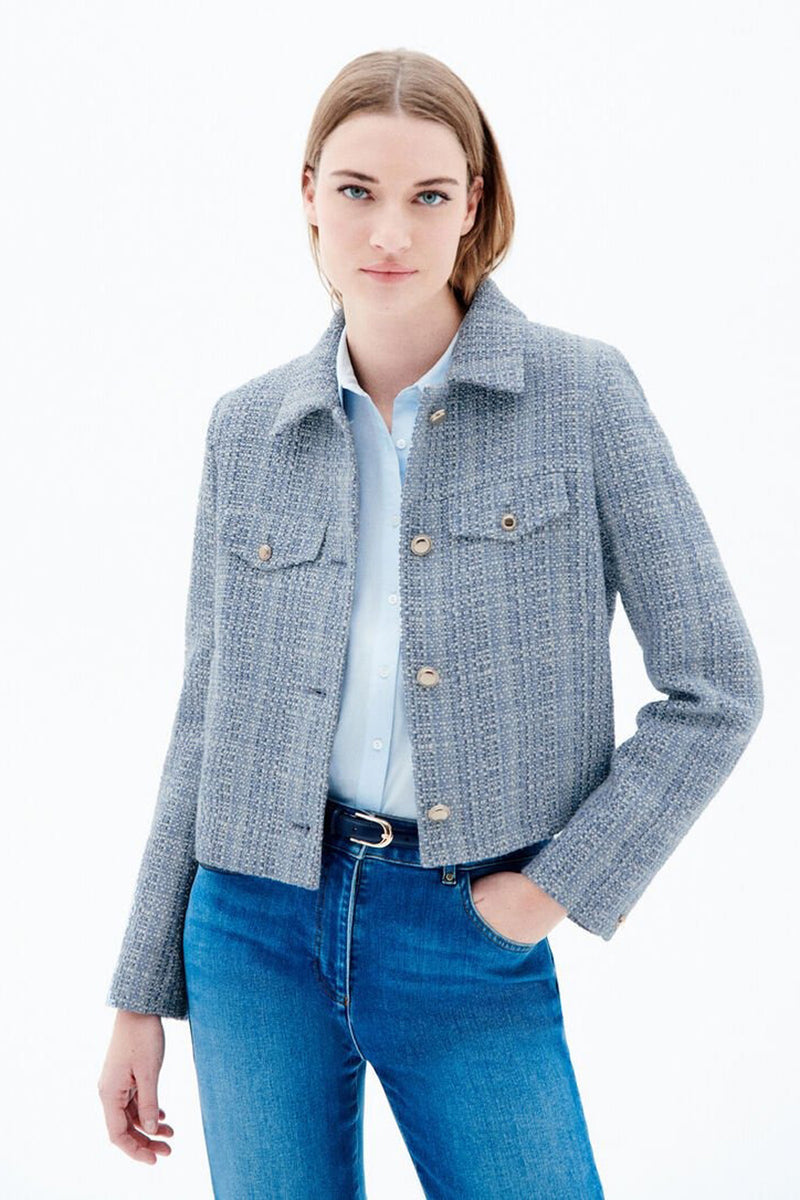 Korte jas Blauw - CAROLL