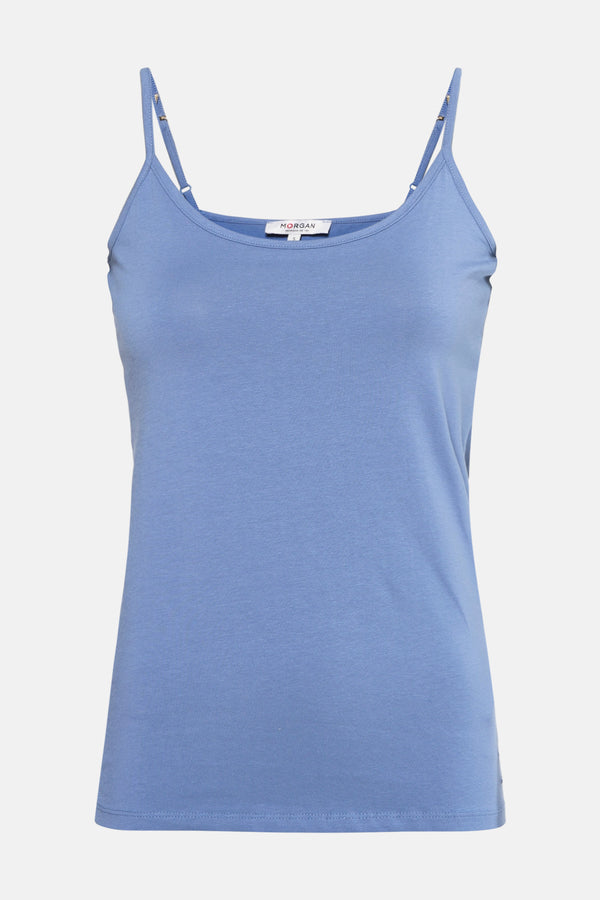 Top (bandes fines) Bleu - Morgan de Toi
