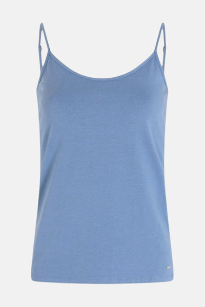 Top (spaghettibandjes) Blauw - Morgan de Toi