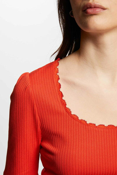 Oranje enkort-shirt-shirt Morgan van Morgan Toi met met met met met met met met.le