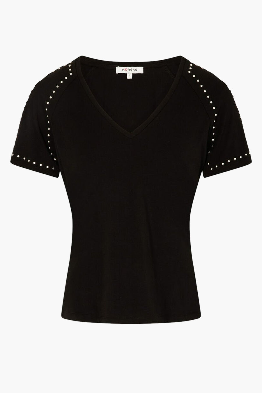 Top (korte mouwen) Zwart - Morgan de Toi