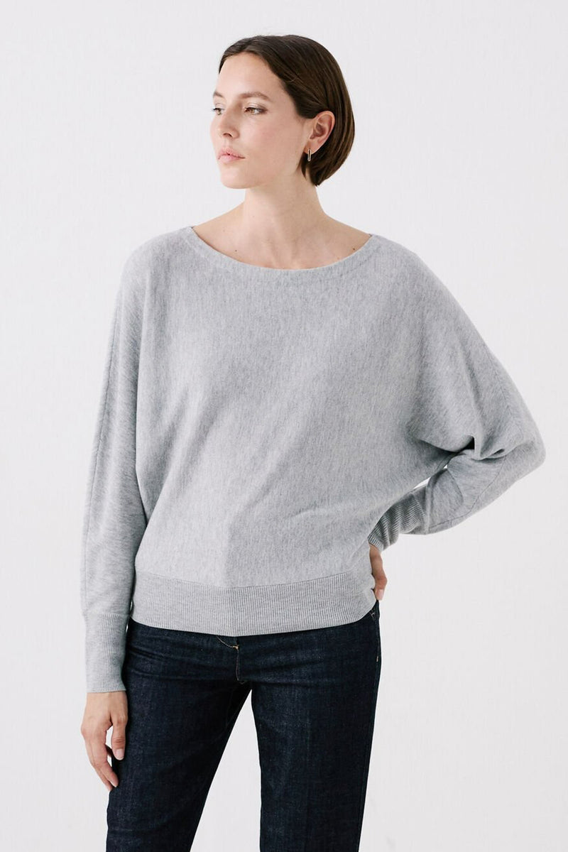 Pull col rond Gris - CAROLL