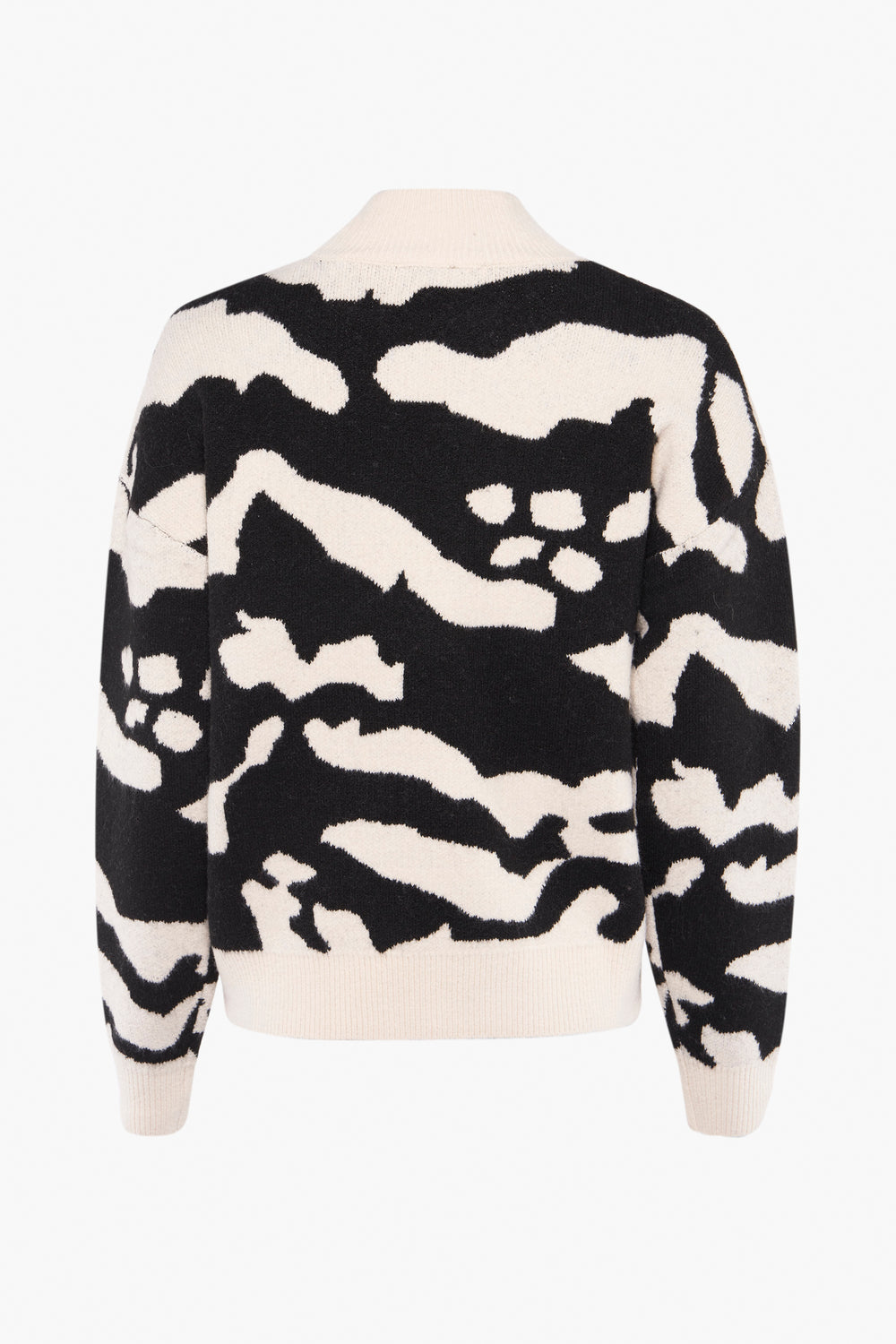 Pull col montant Noir - Morgan de Toi