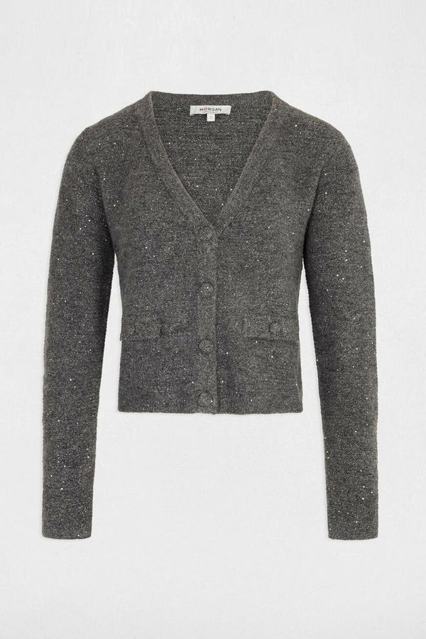 Cardigan Gris - Morgan de Toi