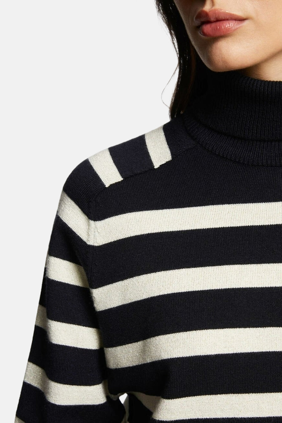 Pull col montant Bleu - Morgan de Toi