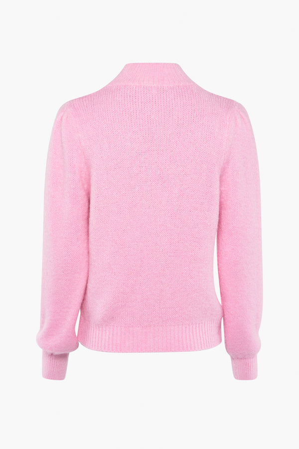 Pull col montant Rose - Morgan de Toi