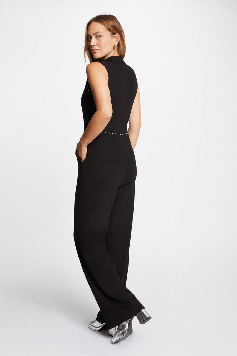 Jumpsuit Zwart - Morgan de Toi