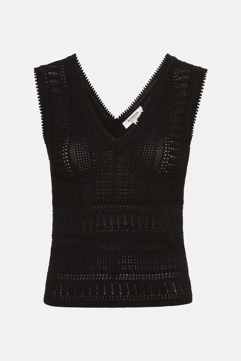 Top - noir