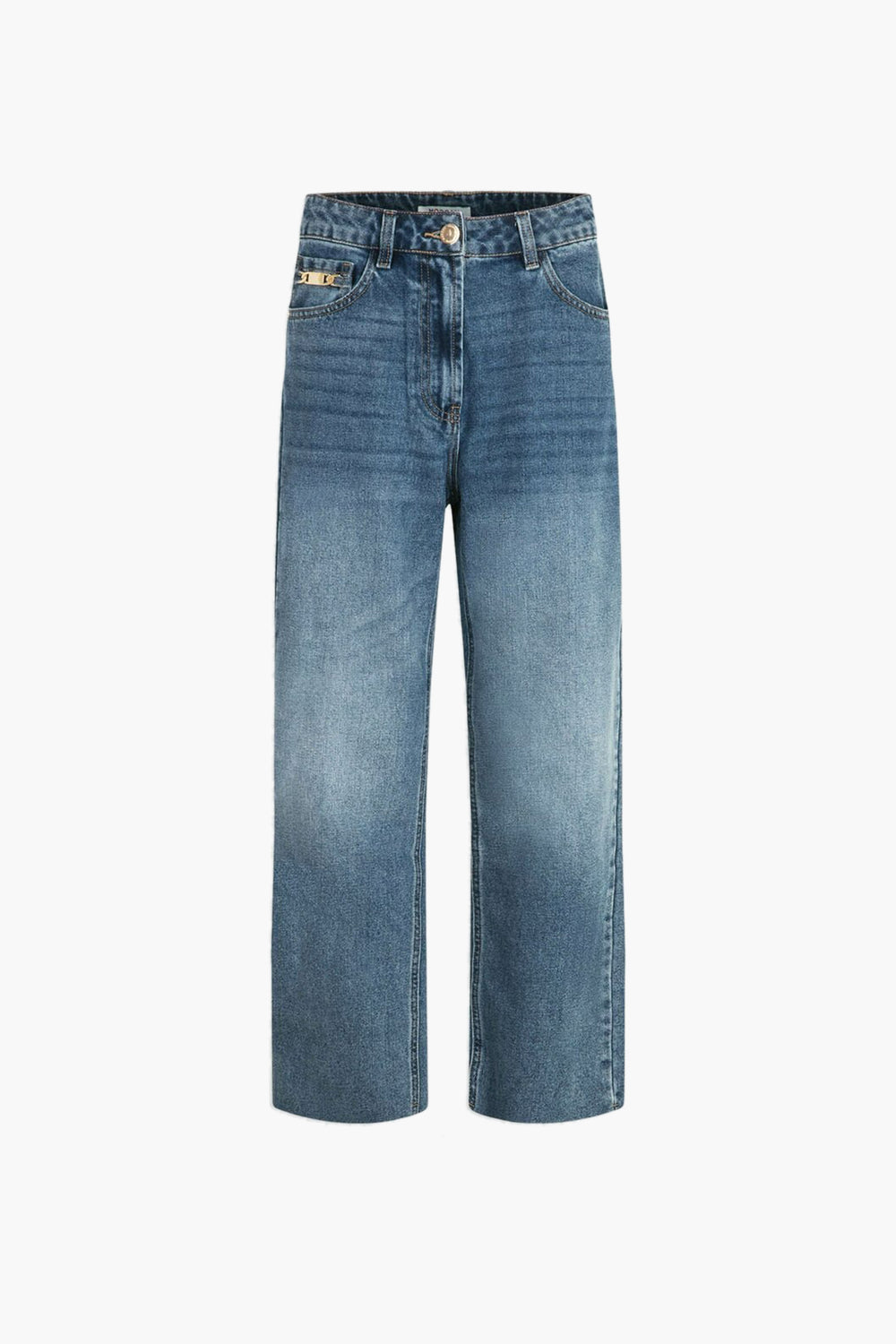 Jeans straight MID BLUE DENIM - Morgan de Toi