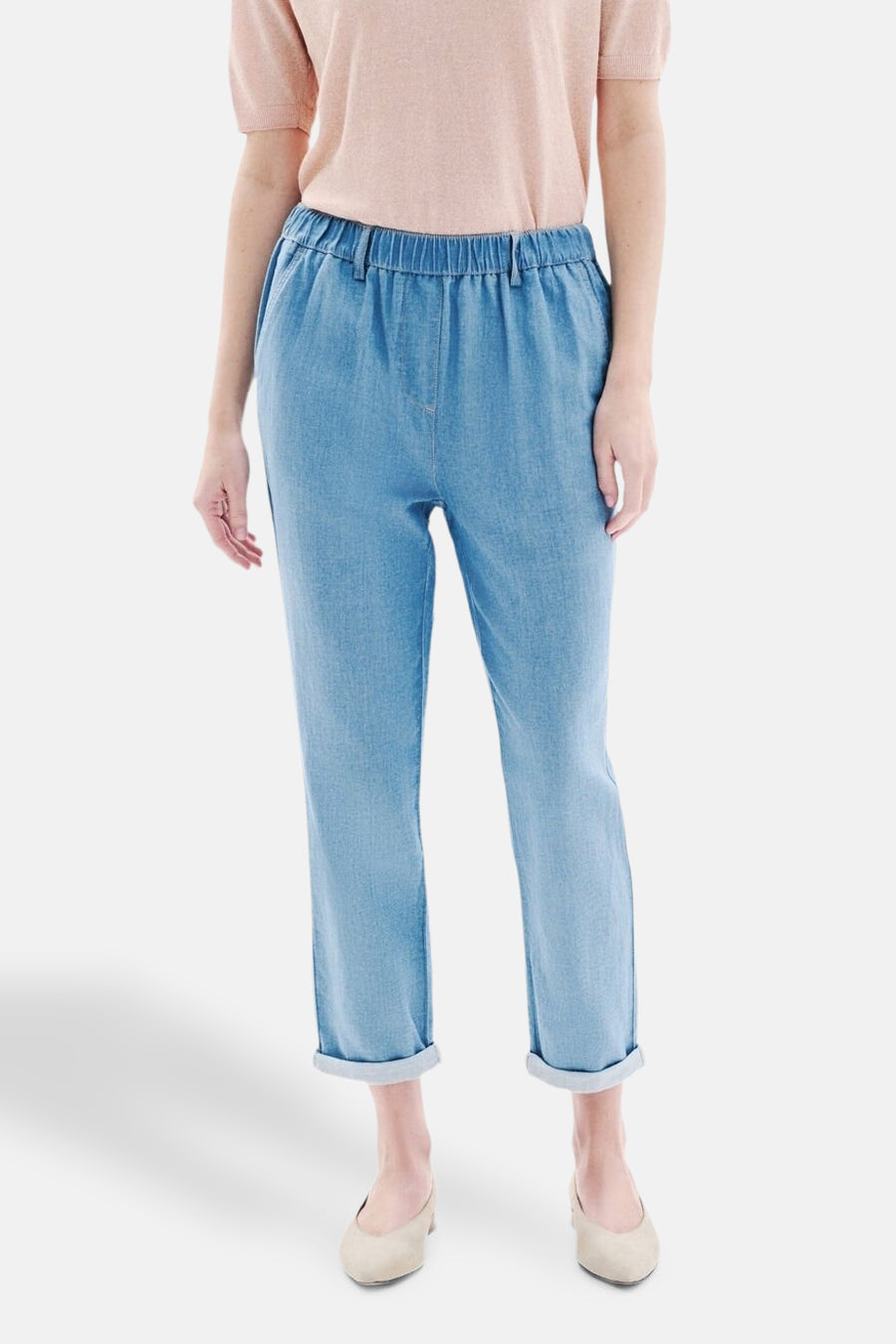 Chino 7/8 Bleu - CAROLL