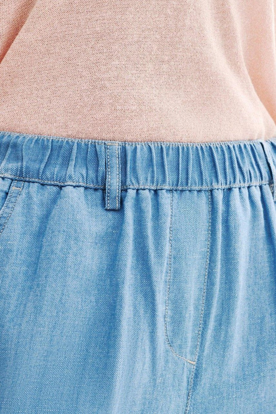 Chino 7/8 Bleu - CAROLL