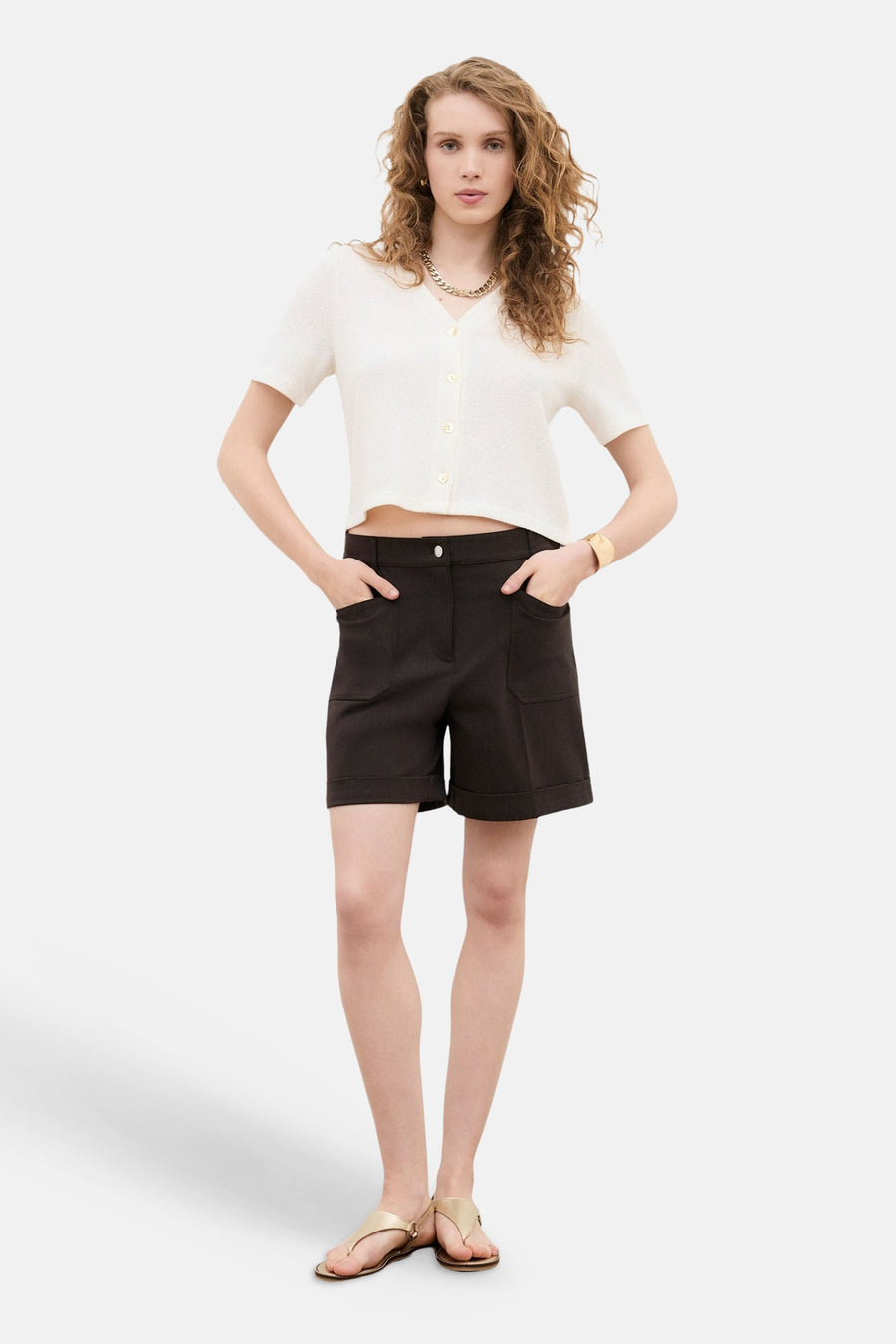 Cardigan - ecru