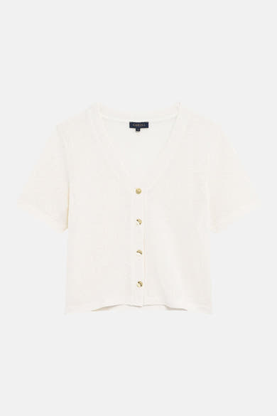 Cardigan - ecru