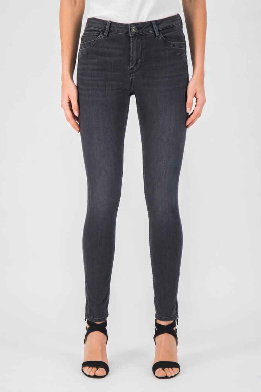Slim jeans - grijs