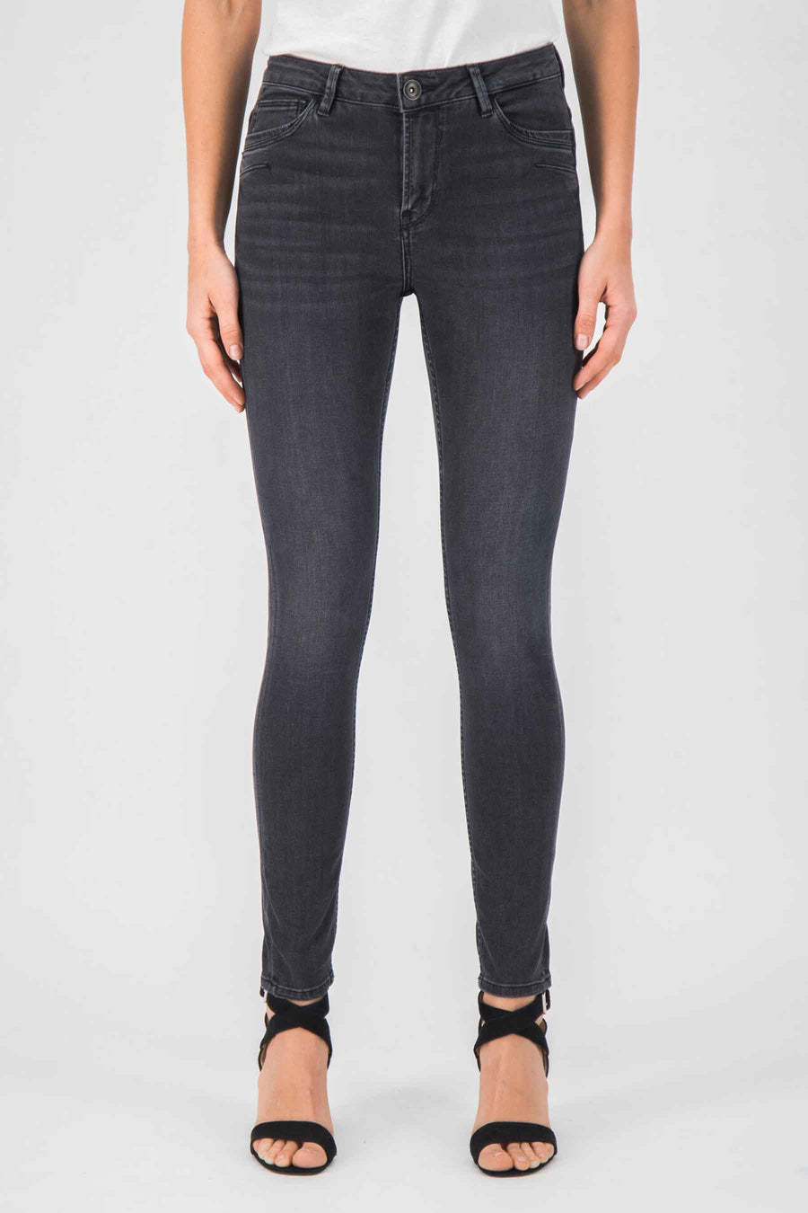 Slim jeans - grijs