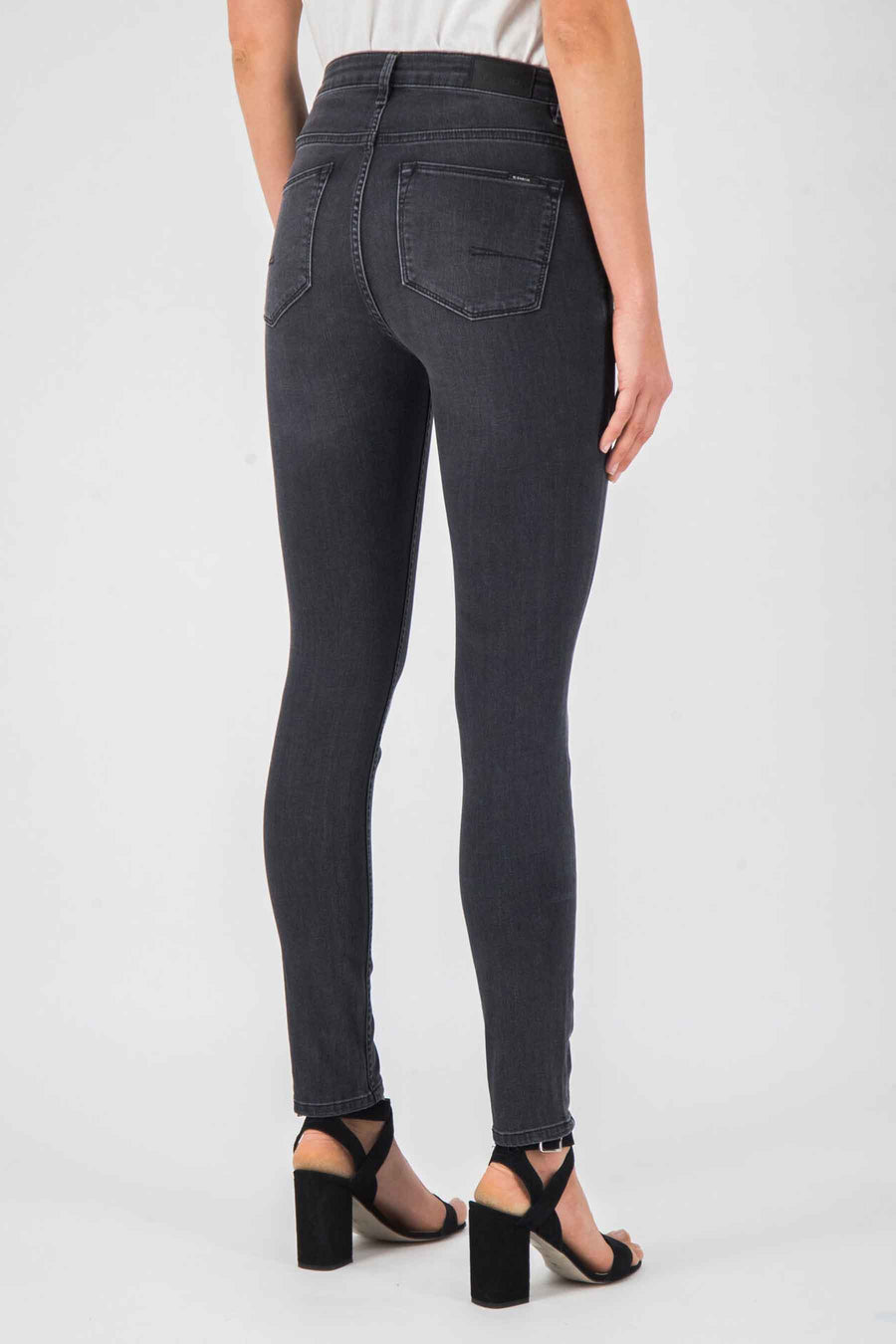 Slim jeans - grijs