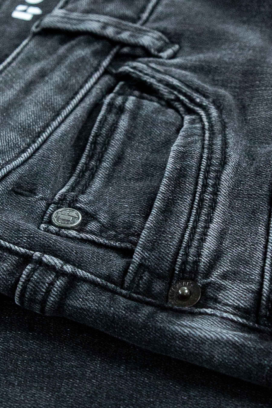 Slim jeans - grijs