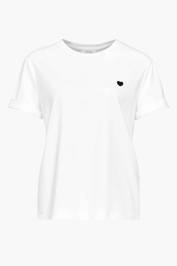 Top (korte mouwen) Wit - OPUS