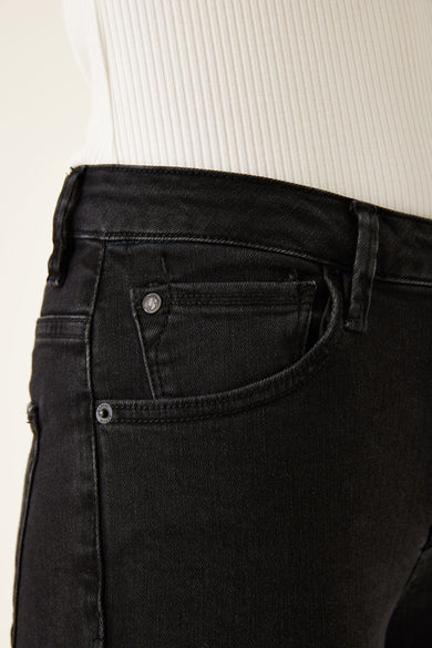 CELIA FLARE - black denim