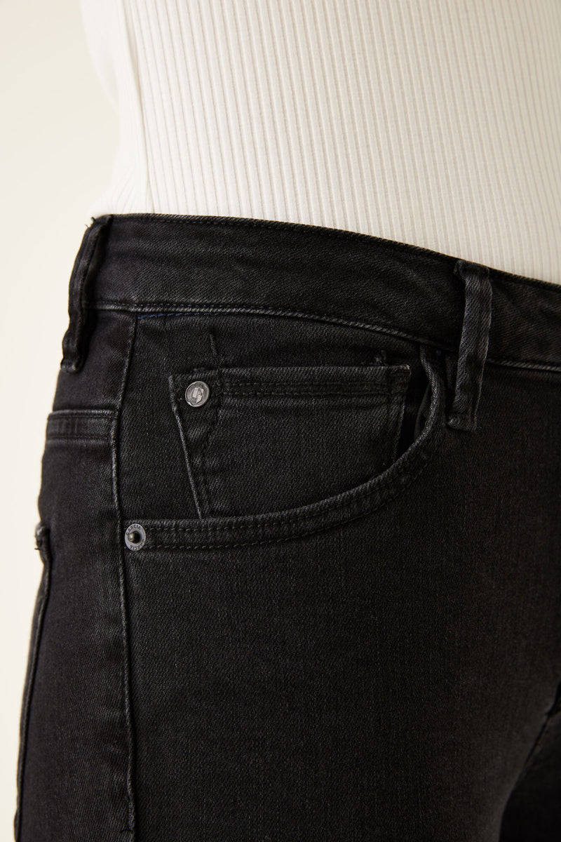 CELIA FLARE - black denim