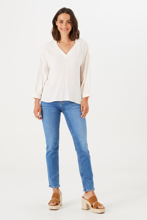 Jean droit MID BLUE DENIM - GARCIA