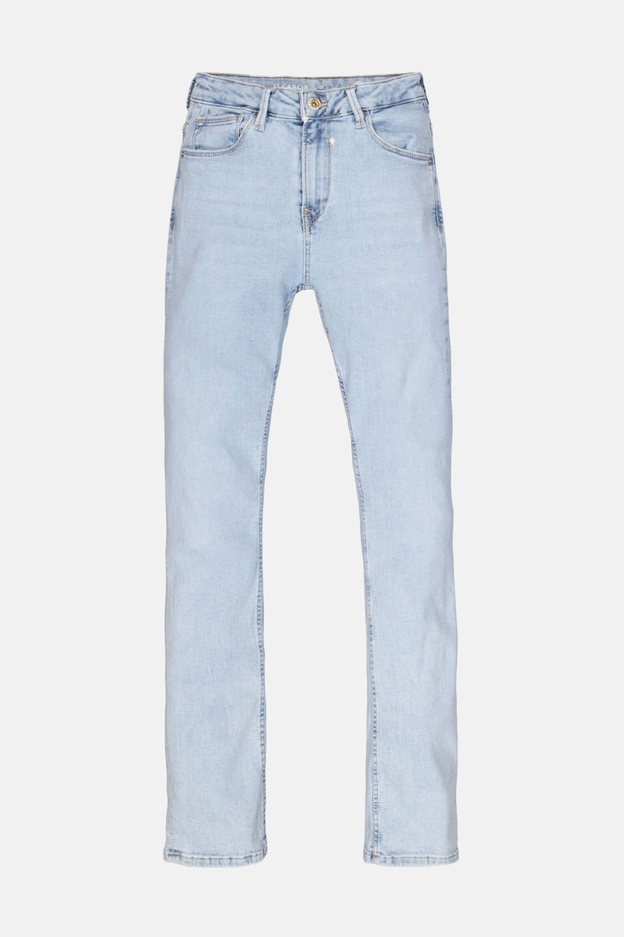 Jean droit en denim bleu clair de GARCIA, coupe droite.