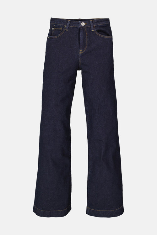 Jean large dark blue denim - GARCIA