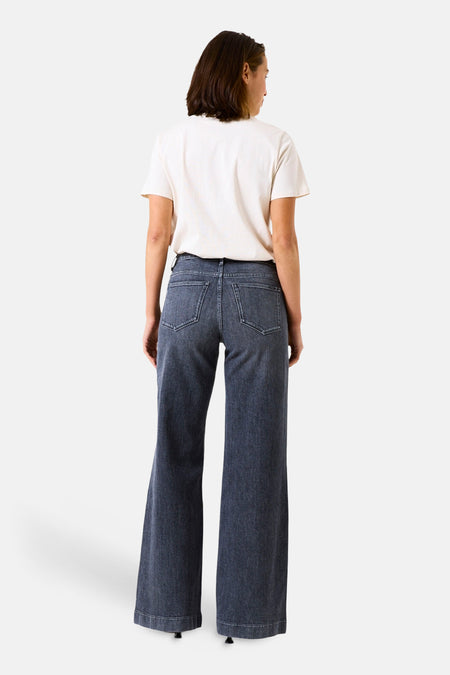 Jean large mid grey denim - GARCIA