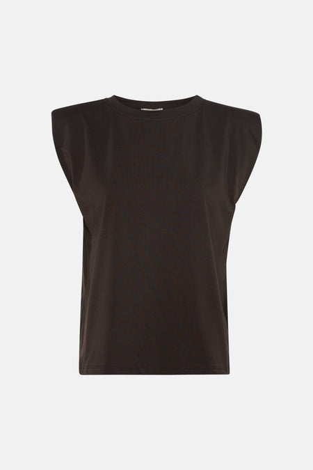 T-shirt met korte mouwen - bruin